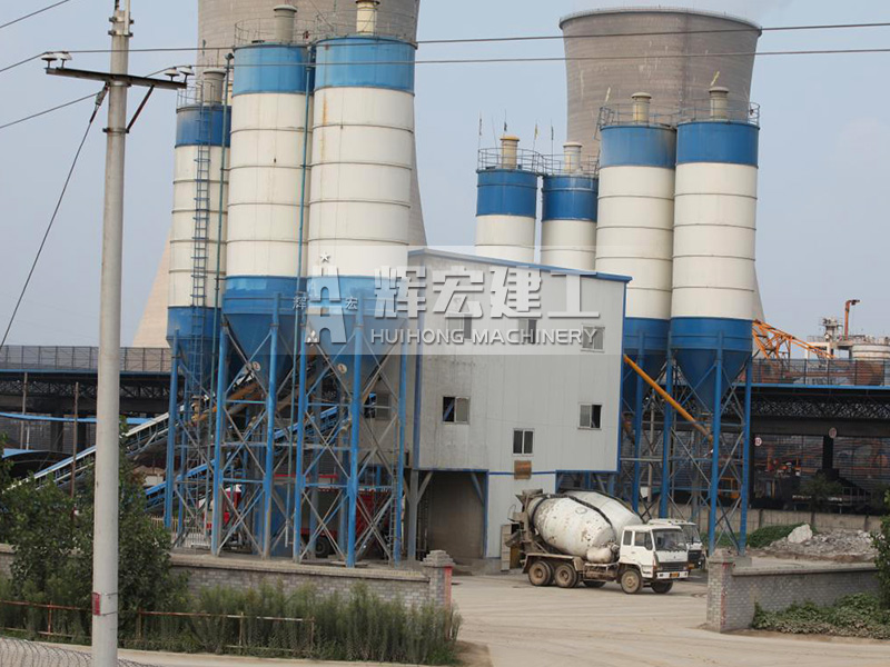 120雙機混凝土攪拌站